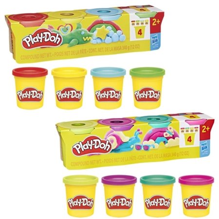 PLAY-DOH plastiliin, 4 tk, assortii, G05125L0 