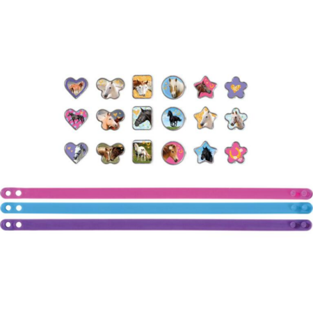 TOTUM loominguline komplekt I Love Horses Charms & Bracelets, 73135 