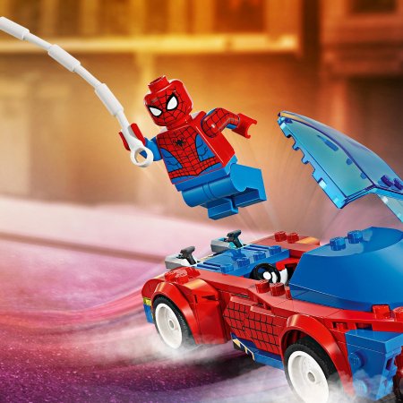 76279 LEGO® Super Heroes Marvel Spider-Mani Võidusõiduauto Ja Venom Green Goblin 