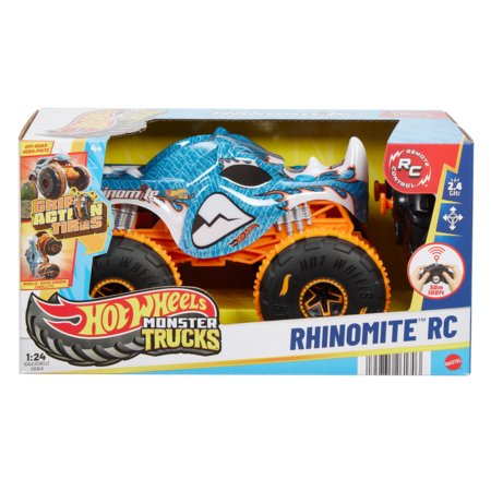 HOT WHEELS R/C Rhinomite kaugjuhtimispuldiga Monster Truck , JBK11 