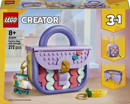 31391 LEGO® Creator Stiliseeritud käekott hoiukohaga 