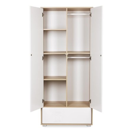 LITTLE SKY by KLUPŚ kapp IDA, White/Beech 