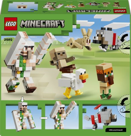 21592 LEGO® Minecraft® Kanaratsutaja kõrberünnak 