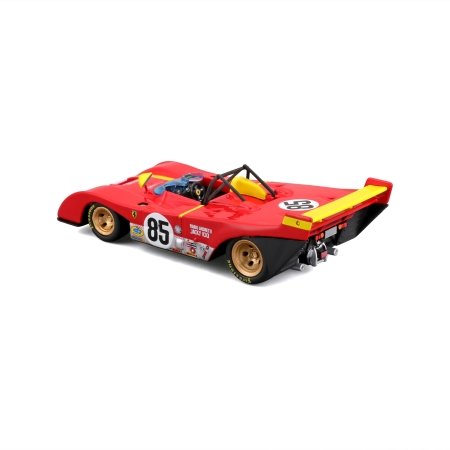 BBURAGO 1:43 Võidusõiduauto mudel Ferrari 312 P 1972, 18-36302 