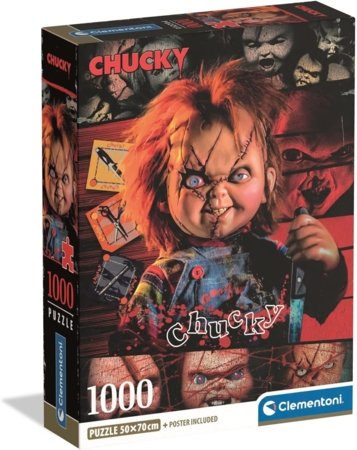 CLEMENTONI pusle Chucky - Horror Movies, 1000 tk., 37099 