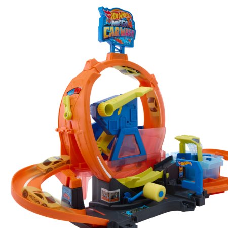 HOT WHEELS CITY mega tsükliga autopesula, JHL97 