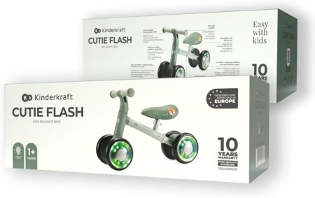 KINDERCRAFT tasakaaluratas CUTIE FLASH, roheline, KRCUFL00GRE0000 