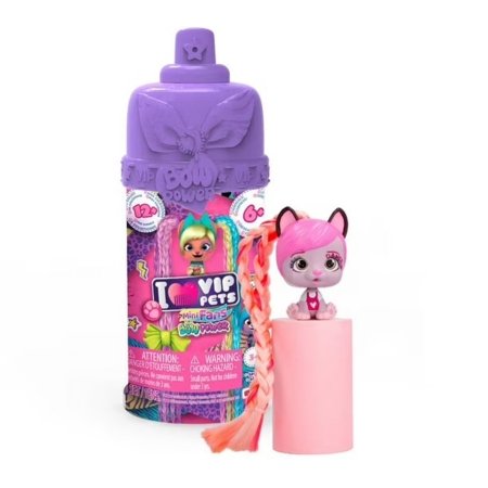 VIP PETS figuuride komplekt välimuse loomiseks Mini Fans Bow Power, assortii, 714076IM3E 