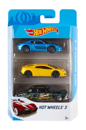 HOT WHEELS 3 autot komplekt, K5904 