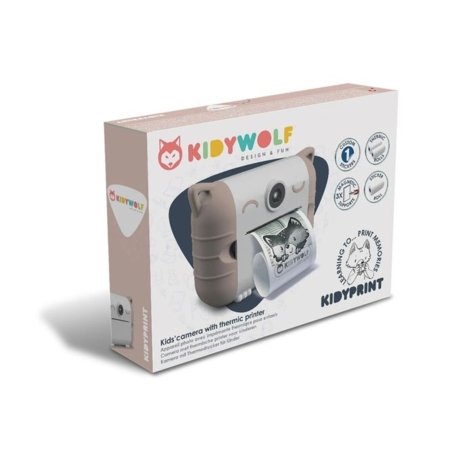 KIDYWOLF kiirpildikaamera termotrükiga Kidyprint, KIDYPRINT-PE 