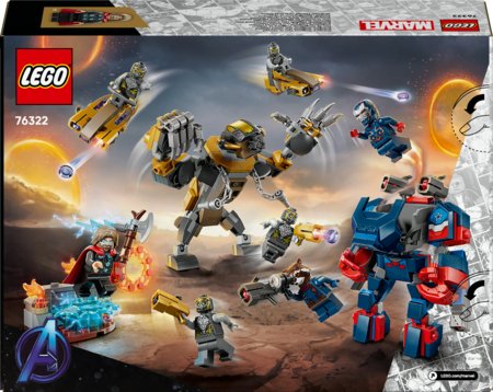 76322 LEGO® Super Heroes Marvel Tasujad: Lõppmäng Thor vs. Chitauri 