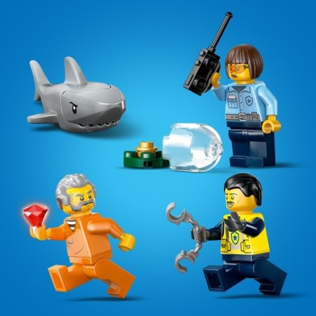 60456 LEGO® City Police Ujuva politseipaadi tagaajamine 
