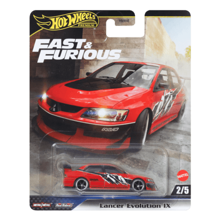 HOT WHEELS Fast & Furious Premium sarja teemaautod, HNW46 HNW46