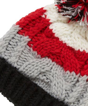 MOTHERCARE B Dark Multi Stripe Beanie 757145 4 757146