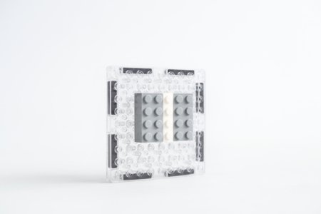 CLEVERCLIXX magnetkonstruktor Glitter Tiles Pack, 16 osa, CC-1023 