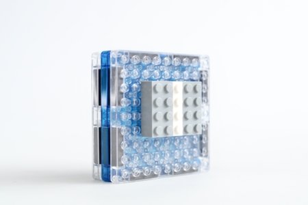 CLEVERCLIXX magnetkonstruktor Glitter Tiles Pack, 16 osa, CC-1023 