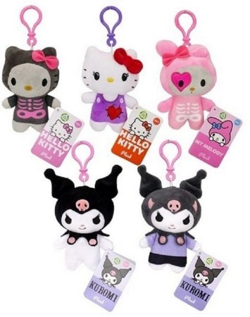 HELLO KITTY AND FRIENDS pehme kotiripats, 12 cm, assortii, 2286380 