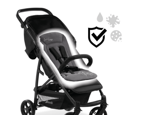 HAUCK kergkäru istmekate, Mickey Mouse/Black, 670057 