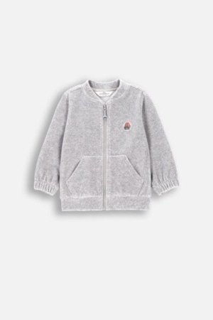 COCCODRILLO sweatshirt MY WAY BOY NEWBORN, hall, ZC4132201MBN-019-086, 86 cm 