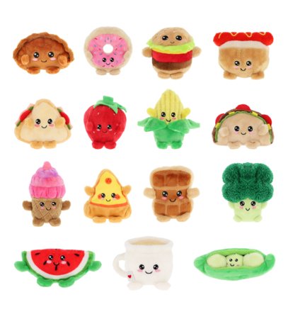 KEEL TOYS pehme mänguasi - toit 8cm assortii, SF3029 