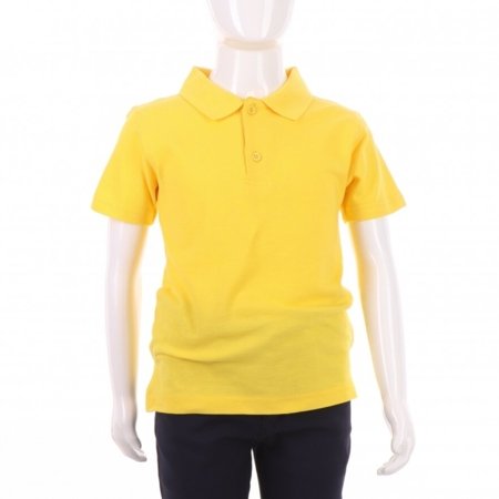 MAMAJUM lühikeste varrukatega polo särk, 10-000005, kollased, 158/164 cm 