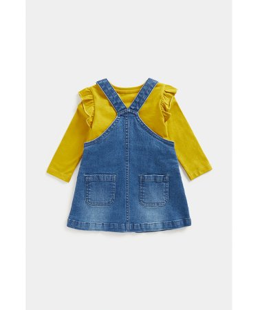 MOTHERCARE pitkähihaiset t-paida ja sarafan, FA904 