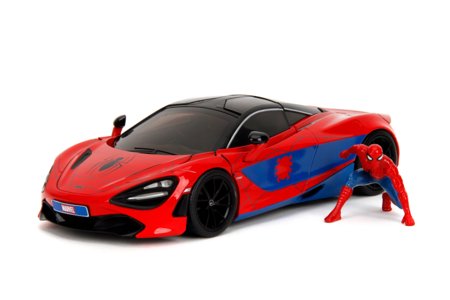 JADA Marvel Spider-Man McLaren 720S sõiduk ja figuur, 9335764314R00 