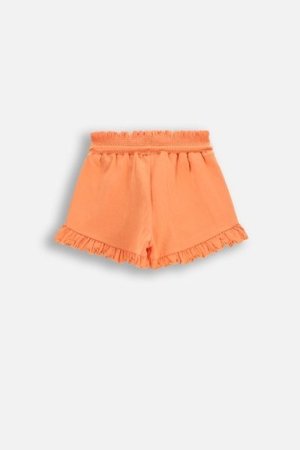 COCCODRILLO lühikesed püksid FLOWER PARADISE GIRL KIDS, oranž, WC5121401FGK-006-122, 122 cm 