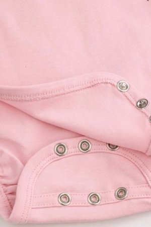 COCCODRILLO pikkade varrukatega beež särk HAPPY RETRO GIRL NEWBORN, roosa, WC5112201HGN-033-080, 80 cm 