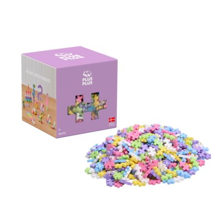PLUS PLUS konstruktor mini Pastel, 3312 