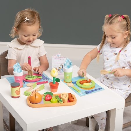 BLUEY puidust õhtusöögikomplekt, 248C 