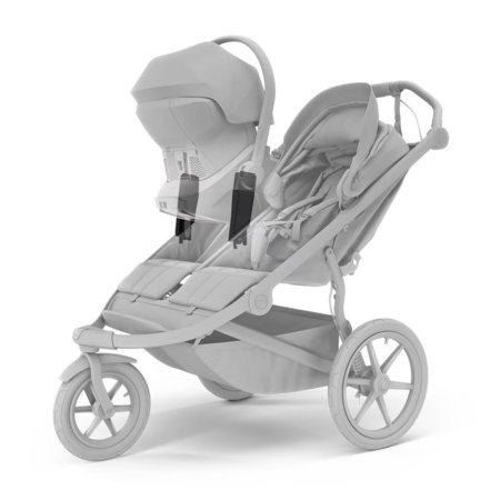 THULE jalutuskäru URBAN GLIDE 3 Double, Black, 10101978 