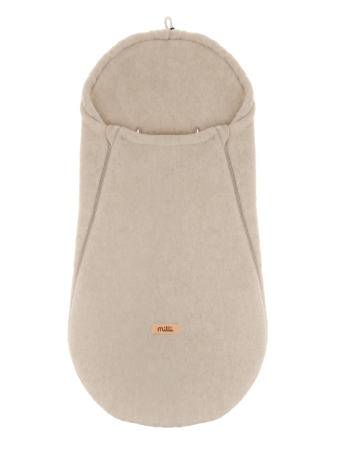 MILLI magamiskott MINI wool premium, beige, 90x40-42cm, 3-3-3-Z-M-112 