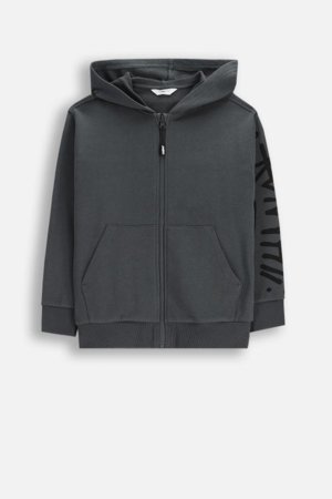 COCCODRILLO kapuutsiga tõmblukuga pusa, hall, cm 