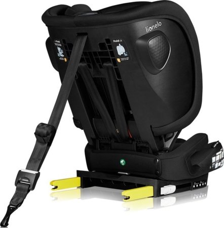 LIONELO turvatool NELLY I-SIZE, 76-150 cm., Black carbon 