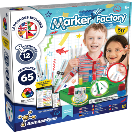 SCIENCE4YOU katsekomplekt MARKER FACTORY, 80005161 