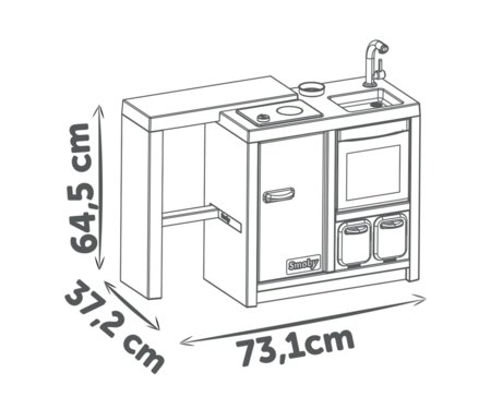 SMOBY köögisaar, 7600312601 