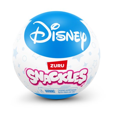SNACKLES Disney pehme mänguasi kapslis, assort., 77703GQ1 