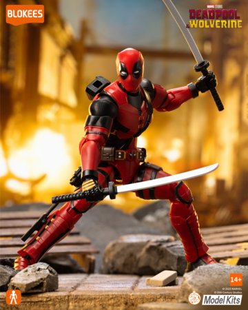 Blokees transformaator  Marvel Heros - Champion Class Deadpool, 81116 