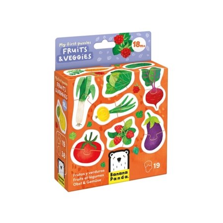 BANANAPANDA pusle My First Fruits & Veggies,  49344 