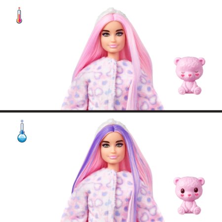 BARBIE Cutie Reveal T-särgiga nukk mõmmi HKR04
