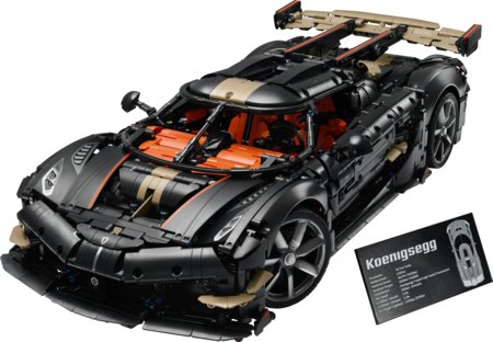 42232 LEGO® Technic Koenigsegg Sadair's Spear megaauto 