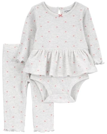 CARTER'S pikkade varrukatega body ja püksid, 1R877910 69-72 cm 