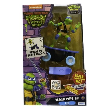 TMNT RC skateboard with figure Half Pipe, assort., 71051 71051
