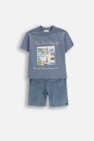 COCCODRILLO komplekt SUMMER SET BOY KIDS, värv, WC5117302XBK-022-110, 110 cm 