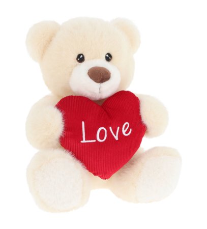 KEEL TOYS pehme karu südamega 20cm., SV3485 