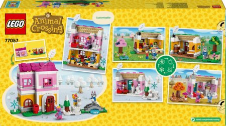 77057 LEGO® Animal Crossing™ Loomingulised majad: lõbusad aastaajad 