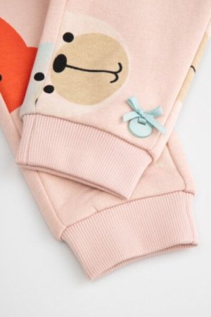COCCODRILLO joggers CUTE GIRL NEWBORN, powder pink, ZC4120201CGN-033-086, 86 cm 