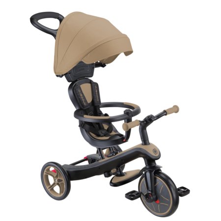 GLOBBER kolmerattaline jalgratas Explorer Trike 4 In 1, beež, 632-231-4 