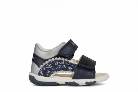 GEOX sandaalid navy/silver, B1538A-010AJ-C0673 B1538A-010AJ-C0673-2